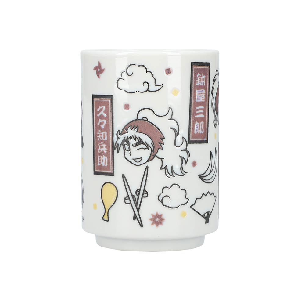 忍たま乱太郎 湯呑み 千社札柄 五年生|NHK キャラクターショップ TOKYO