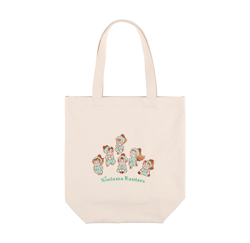 忍たま乱太郎　サガラ刺繍トートバッグ　湯呑み　六年生　刺繍キーホルダー　伊作 忍たま乱太郎 サガラ刺繍トートバッグ 湯呑み 六年生 刺繍