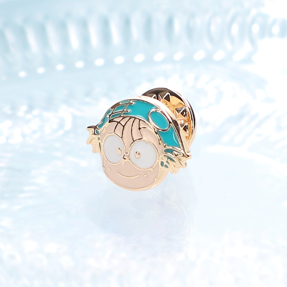 忍たま乱太郎 ゆるパレット ピンズ：5年ろ組セット※セット売りのみ