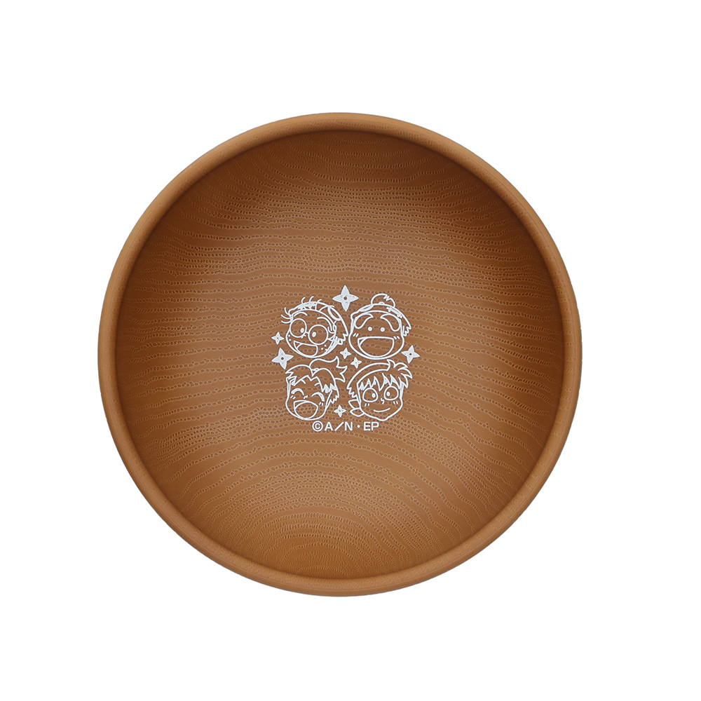 キャラクター皿 忍たま乱太郎 木製風丸皿S 一年生＋土井先生 | NHK