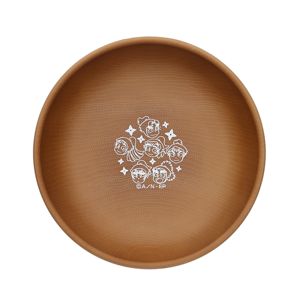   M 皿 1994年製 忍たま乱太郎 木製風丸皿M 五年生 | NHK キャラクターショップ