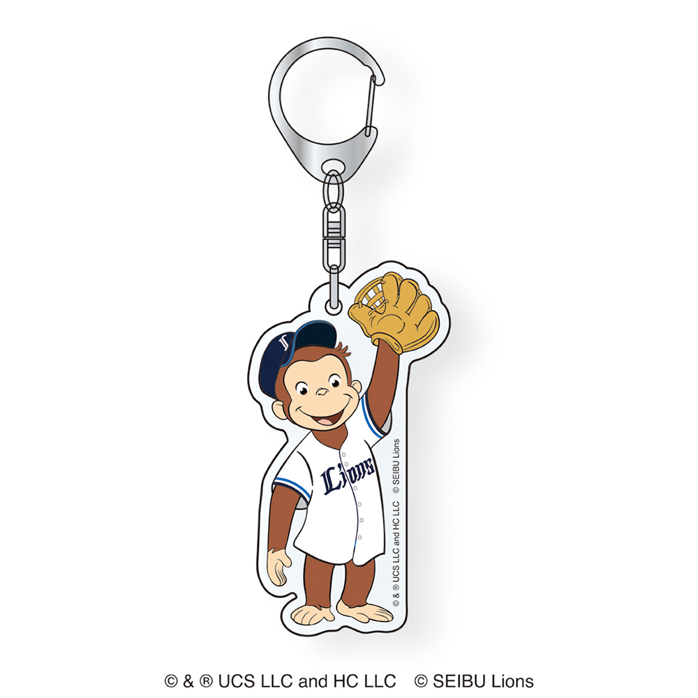 オリックス・バファローズ アクリルキーホルダー / おさるのジョージ