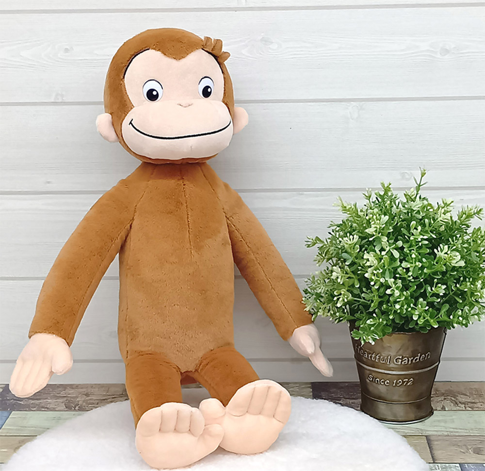 おさるのジョージ ふんわりジョージ L | NHK キャラクターショップ