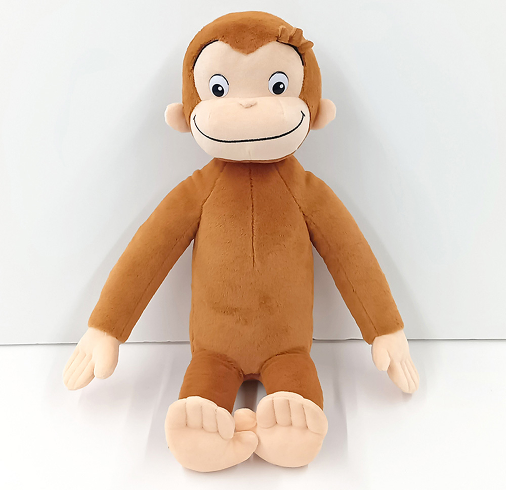 ジョージぬいぐるみ Amazon.co.jp: おさるのジョージ ぬいぐるみ ギガジャンボ くったり