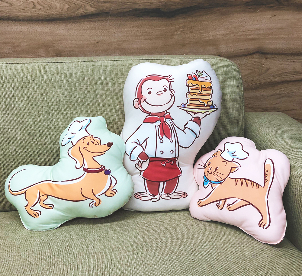 キュリアスジョージキッチン ダイカットクッション ハンドリー| NHK