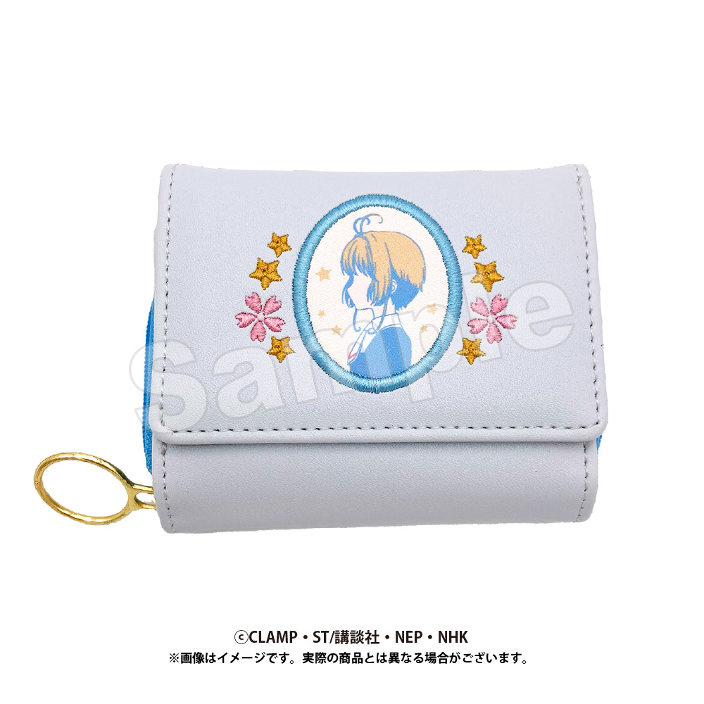 カードキャプターさくら コンパクト財布 ブルー(さくら)|NHK