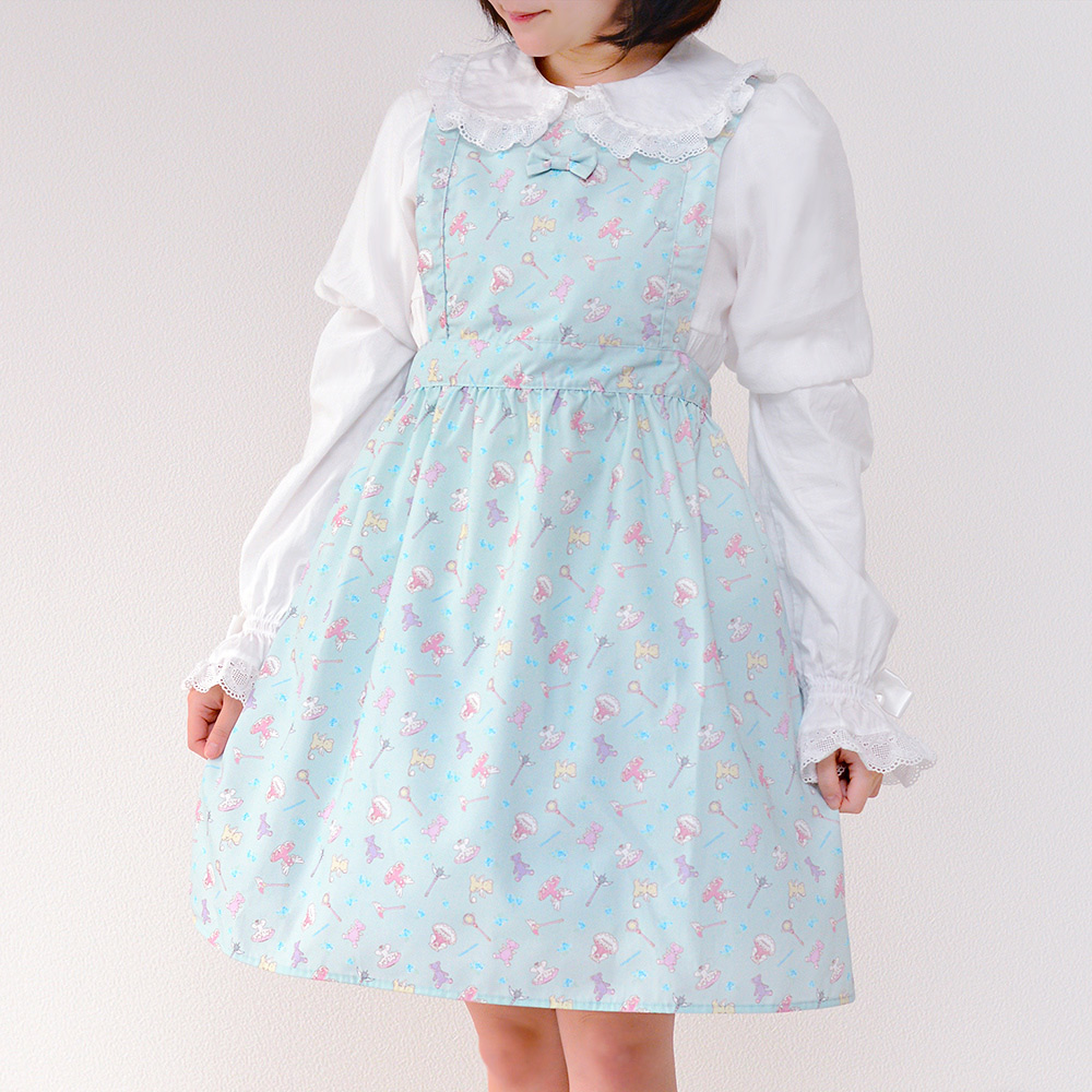 総柄　プリント　ラップ　エプロン　個性的　珍品　トランプ　女　メッセージ　白　赤 母の日 エプロン プレゼント 実用的 ギフト カーネーション ( エプロン