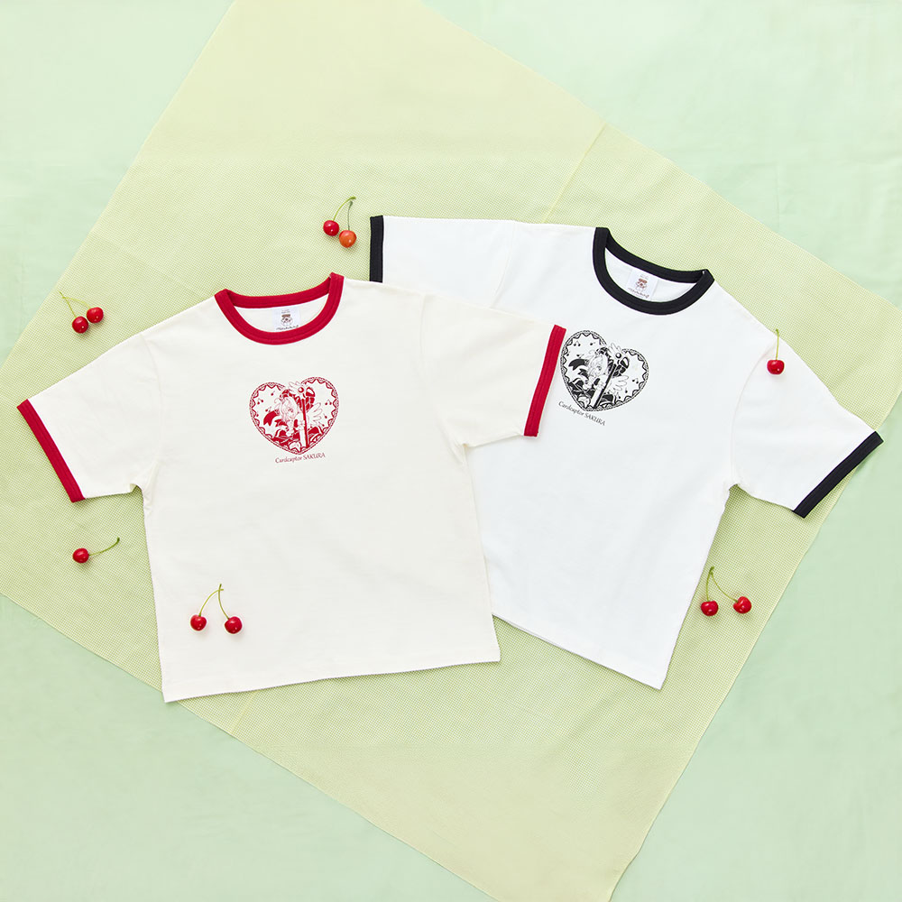 カードキャプターさくら リンガーTシャツ ブラック | NHK キャラクター