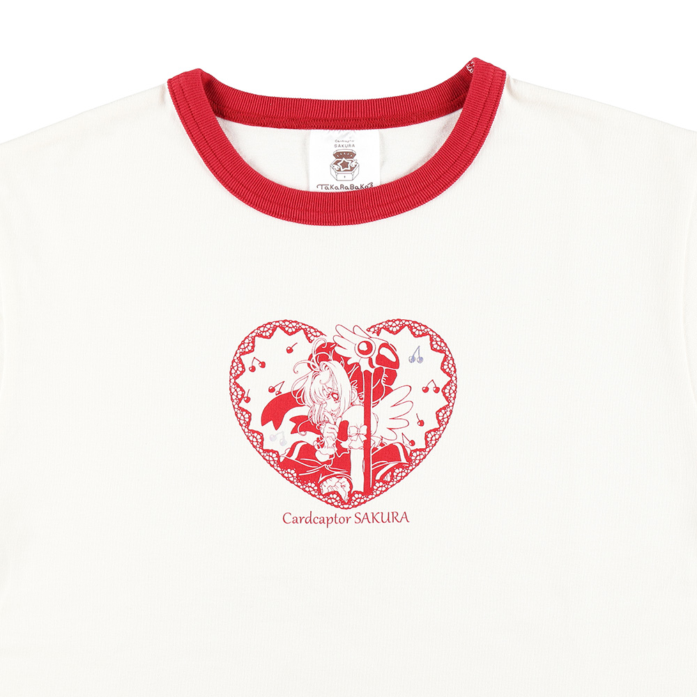 カードキャプターさくら リンガーTシャツ レッド