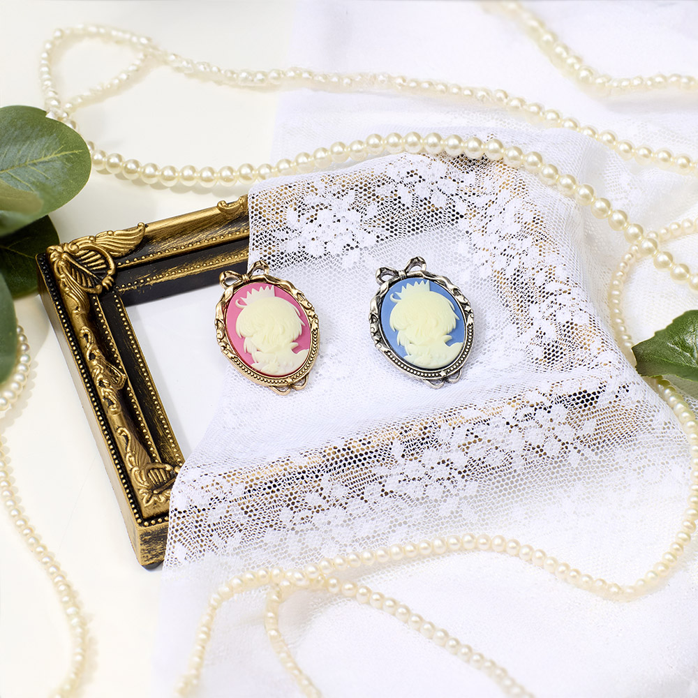 ブローチおまとめ　チャミュ 桜刺繍のブローチ40mm ブローチ まちゃぷ 通販 7075378｜Creema